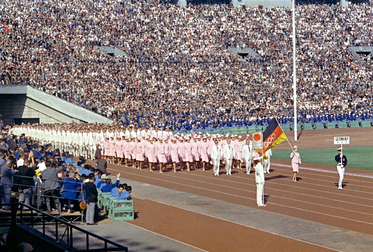 1964年10月10日日本东京奥运会开幕